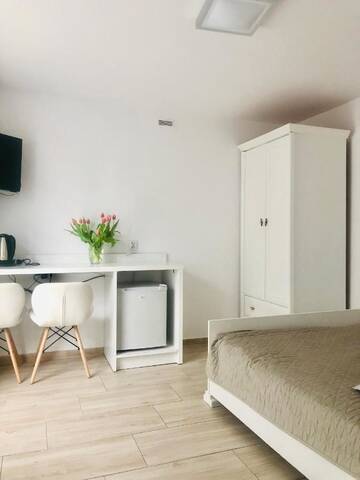 Фото номера Двухместный номер с 1 кроватью Проживание в семье Pokoje Gościnne i Apartamenty Ula г. Устроне-Морске 3