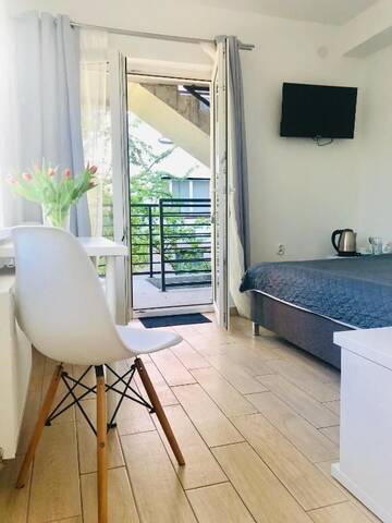 Фото номера Двухместный номер с 1 кроватью Проживание в семье Pokoje Gościnne i Apartamenty Ula г. Устроне-Морске 15