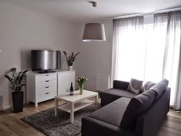 Фото номера Апартаменты с видом на бассейн Апартаменты Rezydencja Apartamenty Ostrowski г. Устроне-Морске 16